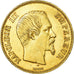 Coin, France, Napoleon III, 100 Francs, 1855, Paris, AU(55-58), Gold