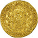 Moeda, França, Charles V, Franc à pied, AU(50-53), Dourado, Duplessy:360