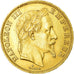 Munten, Frankrijk, Napoleon III, 50 Francs, 1862, Strasbourg, PR, Goud