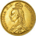 Münze, Großbritannien, Victoria, 2 Pounds, 1887, London, VZ, Gold, KM:768