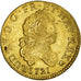 Moeda, França, Louis XV, Louis d'Or, 1721, Strasbourg, EF(40-45), Dourado