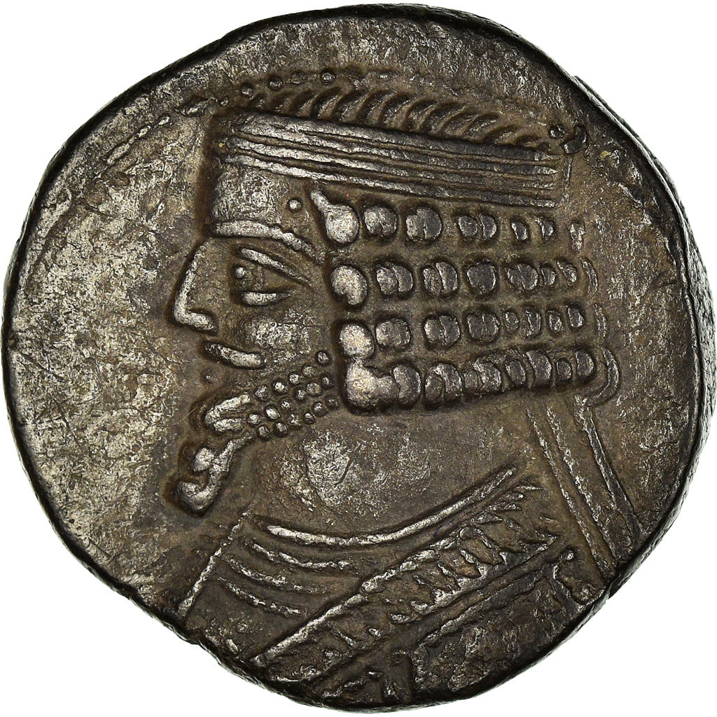 Coin, Phraates IV, Parthia, Tetradrachm, AU(55-58), Silver, Pozzi:3118v