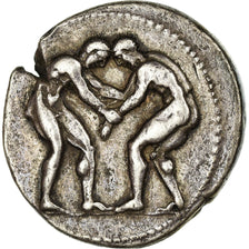 Coin, Pamphylia, Stater, Aspendos, AU(55-58), Silver, Pozzi:2785