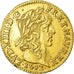 Coin, France, Louis XIII, 1/2 Louis d'or, 1642, Paris, AU(55-58), Gold