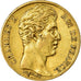 Coin, France, Charles X, 20 Francs, 1825, Paris, AU(50-53), Gold, Gadoury:1029
