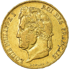 Coin, France, Louis-Philippe, 20 Francs, 1832, Lille, EF(40-45), Gold