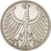 République fédérale allemande, 5 Mark, 1966, Karlsruhe, TTB, Argent, KM:112.1