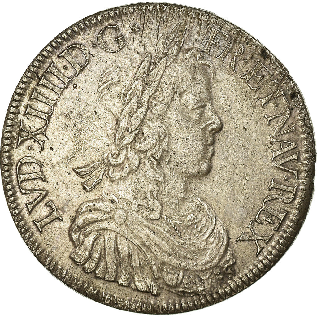 Monnaie, France, Louis XIV, Ecu, 1651, Paris, SUP, Argent