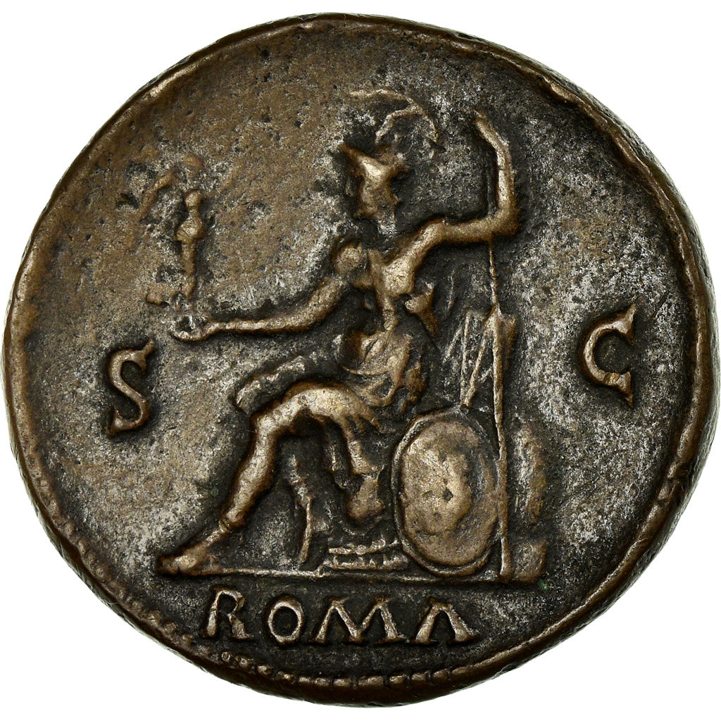 Coin, Nero, Sestertius, Roma, AU(50-53), Bronze, Cohen:262