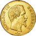 Coin, France, Napoleon III, 100 Francs, 1858, Paris, EF(40-45), Gold
