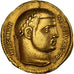 Coin, Galerius, Aureus, 307-308, Nicomedia, Trou rebouché, EF(40-45), Gold