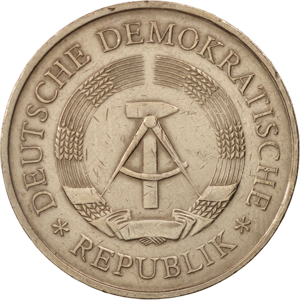 Moneta, REPUBBLICA DEMOCRATICA TEDESCA, 5 Mark, 1969, BB, Nichel-bronzo, KM:22.1