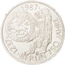 GERMANIA - REPUBBLICA FEDERALE, 10 Mark, 1987, Hamburg, Germany, SPL, Argento...