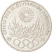 GERMANIA - REPUBBLICA FEDERALE, 10 Mark, 1972, Karlsruhe, BB+, Argento, KM:135