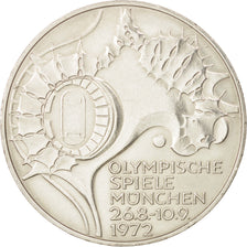 Moneta, GERMANIA - REPUBBLICA FEDERALE, 10 Mark, 1972, Karlsruhe, SPL-, Argento