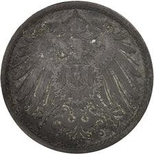 Monnaie, GERMANY - EMPIRE, 10 Pfennig, 1917, TB, Zinc, KM:26