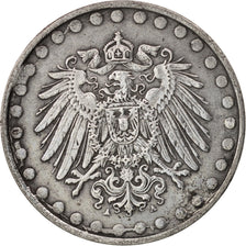 GERMANY - EMPIRE, 10 Pfennig, 1917, Berlin, EF(40-45), Iron, KM:20
