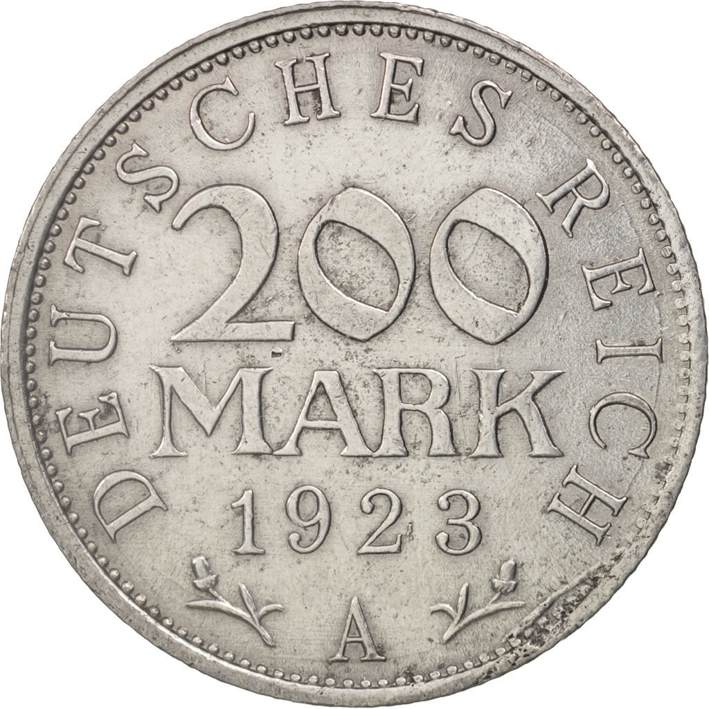 Monnaie, Allemagne, République de Weimar, 200 Mark, 1923, Berlin, TTB