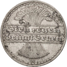 Allemagne, République de Weimar, 50 Pfennig, 1920, Berlin, TB, Aluminium, KM:27