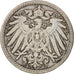 Moneta, GERMANIA - IMPERO, Wilhelm II, 5 Pfennig, 1898, Berlin, BB, Rame-nichel