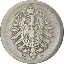 Münze, GERMANY - EMPIRE, Wilhelm I, 5 Pfennig, 1875, Frankfurt, S+