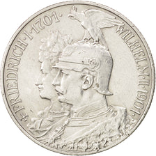 Stati tedeschi, PRUSSIA, Wilhelm II, 2 Mark, 1901, Berlin, BB, Argento, KM:525