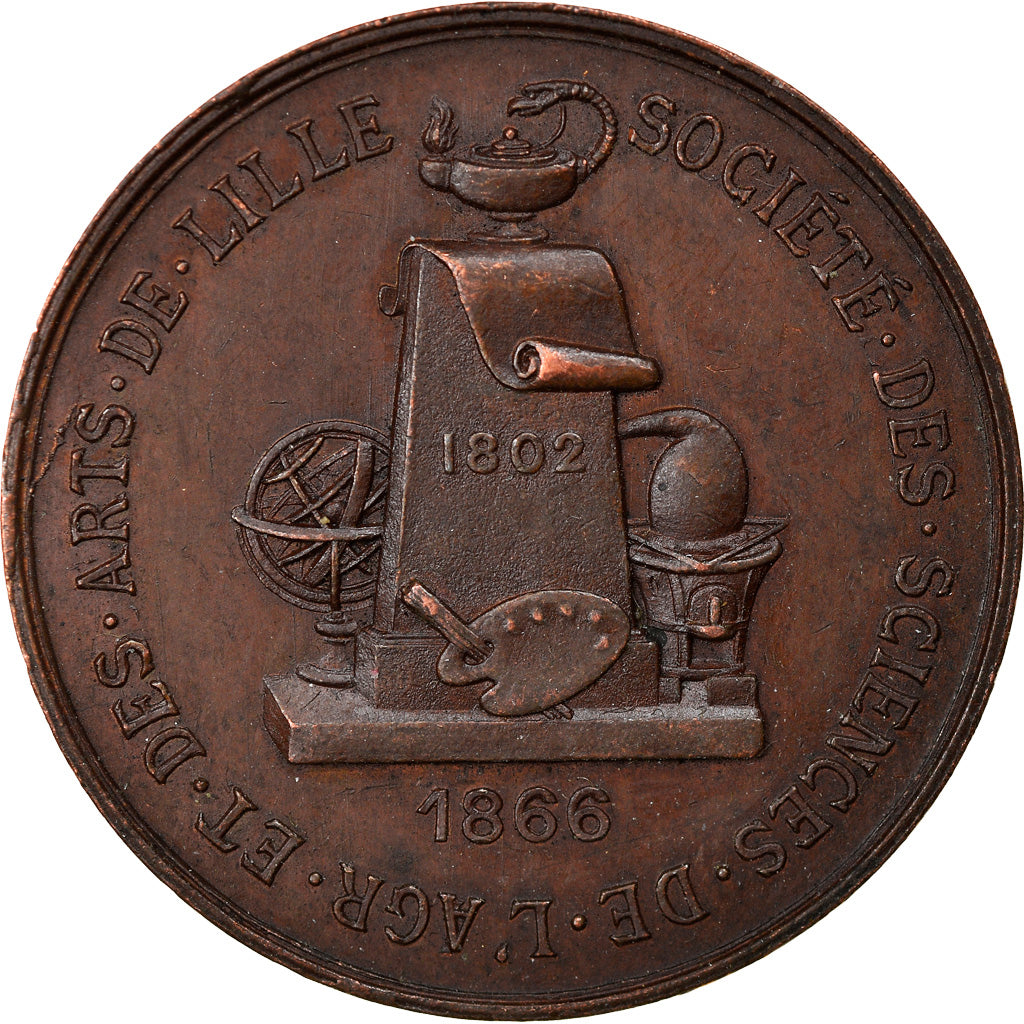 France, Médaille, Société de Sciences de l'Agriculture et des Arts de Lille