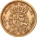 Angola, Escudo, 1972, EF(40-45), Bronze, KM:76