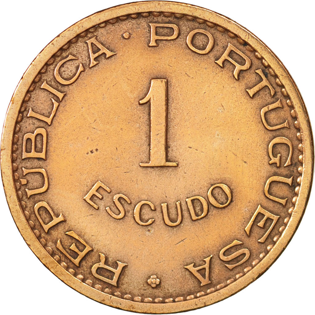 Angola, Escudo, 1972, EF(40-45), Bronze, KM:76