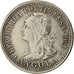 Angola, 10 Centavos, 2 Macutas, 1927, BB, Rame-nichel, KM:67