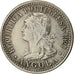 Angola, 10 Centavos, 2 Macutas, 1927, EF(40-45), Copper-nickel, KM:67