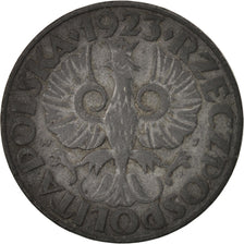 Poland, 20 Groszy, 1923, Warsaw, EF(40-45), Zinc, KM:37
