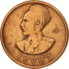 Etiopia, Haile Selassie I, 10 Cents, Assir Santeem, 1944, MB+, Rame, KM:34