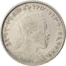 Etiopia, Menelik II, Gersh, 1903, Paris, MB, Argento, KM:12