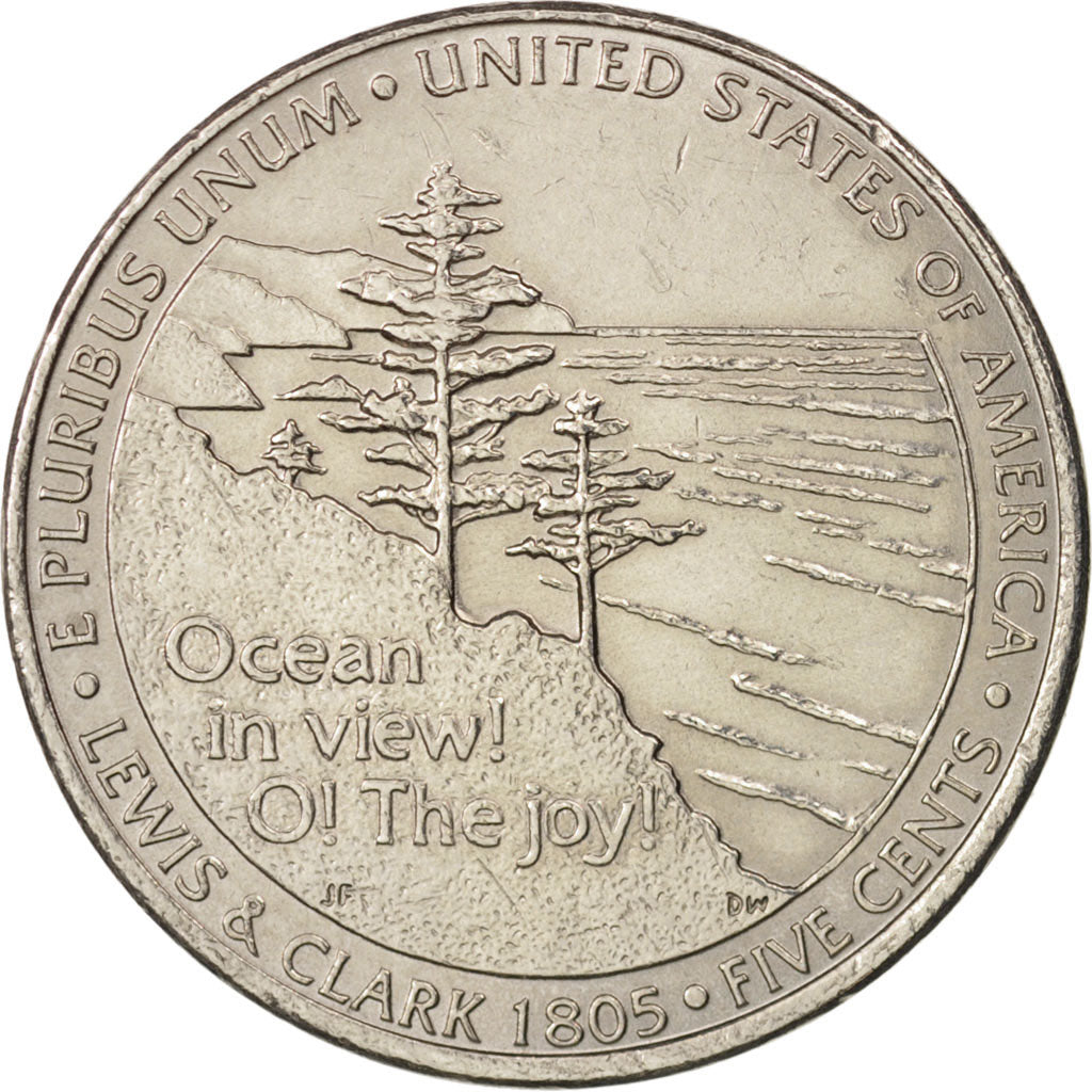Moneta, Stati Uniti, Jefferson - Westward Expansion - Lewis & Clark