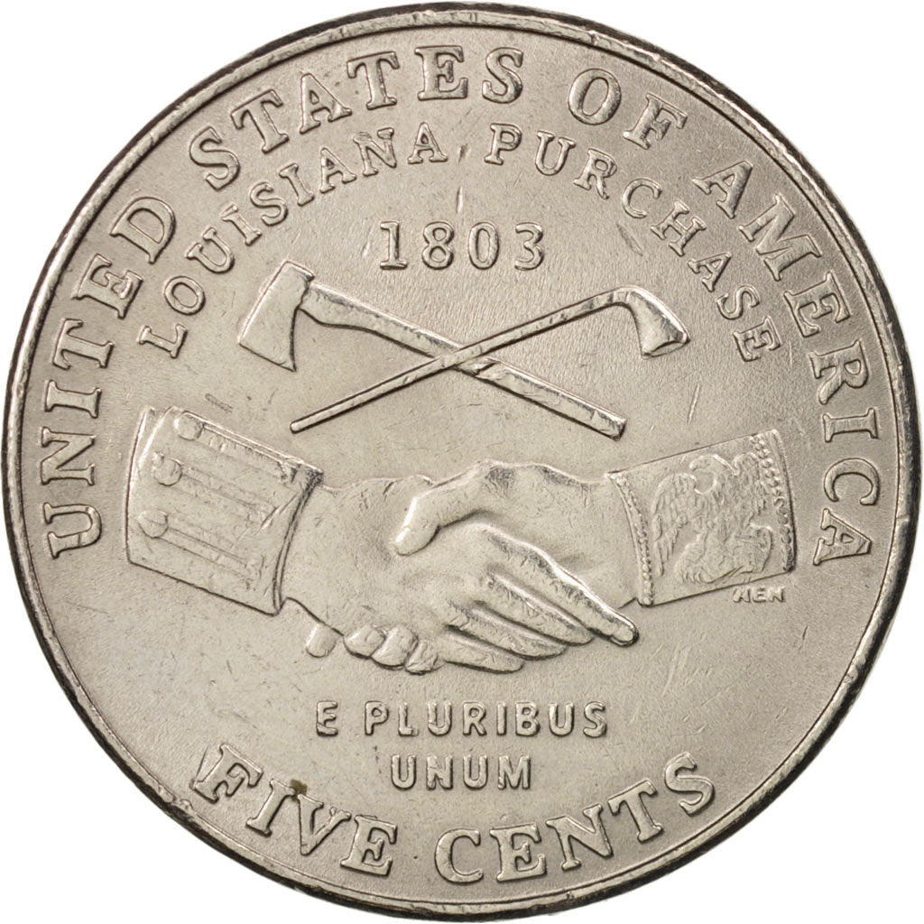 Coin, United States, Jefferson - Westward Expansion - Lewis & Clark