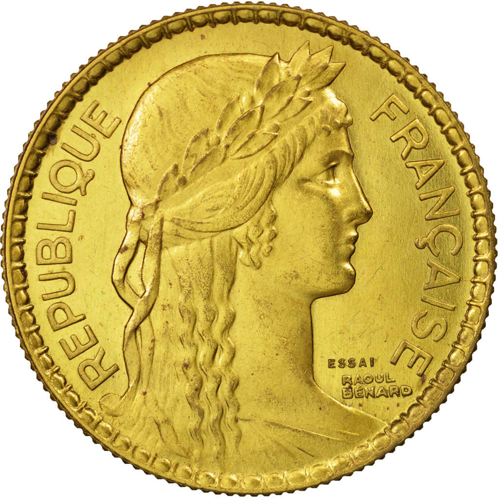 Moneta, Francia, Concours de Bénard, 10 Francs, 1929, Paris, SPL