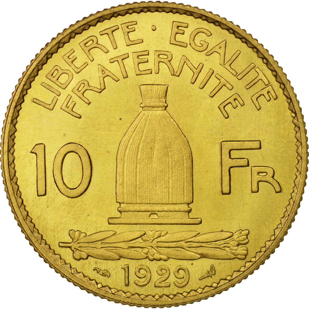Münze, Frankreich, Concours de Delannoy, 10 Francs, 1929, Paris, UNZ