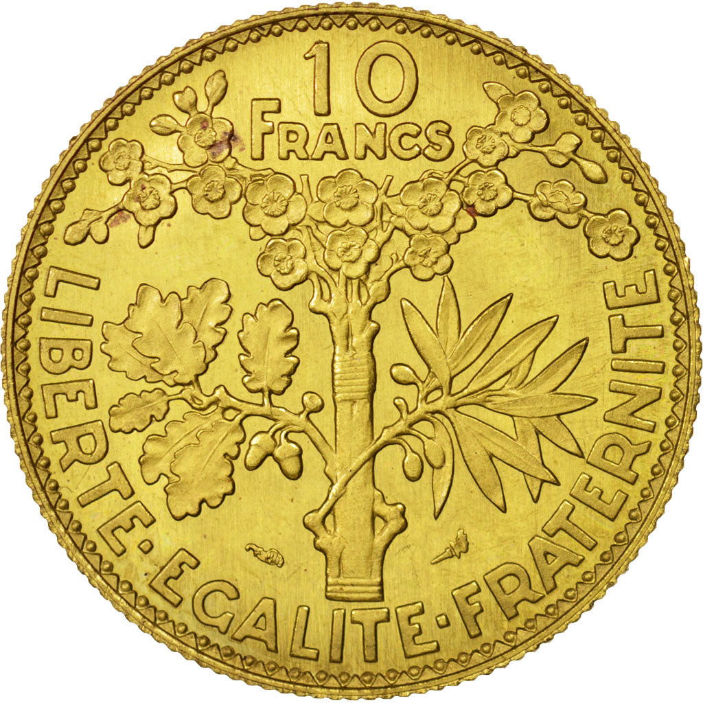 Coin, France, Concours de Bazor, 10 Francs, 1929, Paris, AU(55-58)