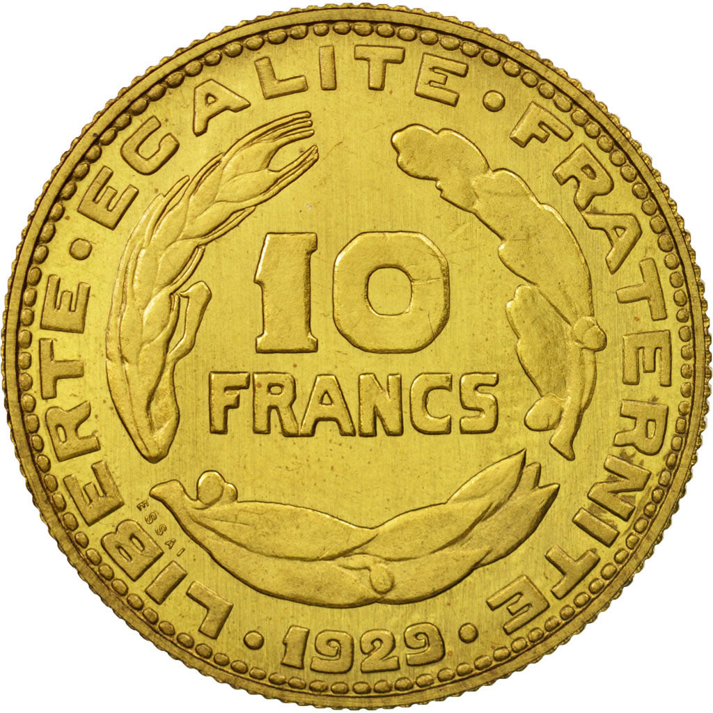 Monnaie, France, Concours de Guzman, 10 Francs, 1929, Paris, SUP+