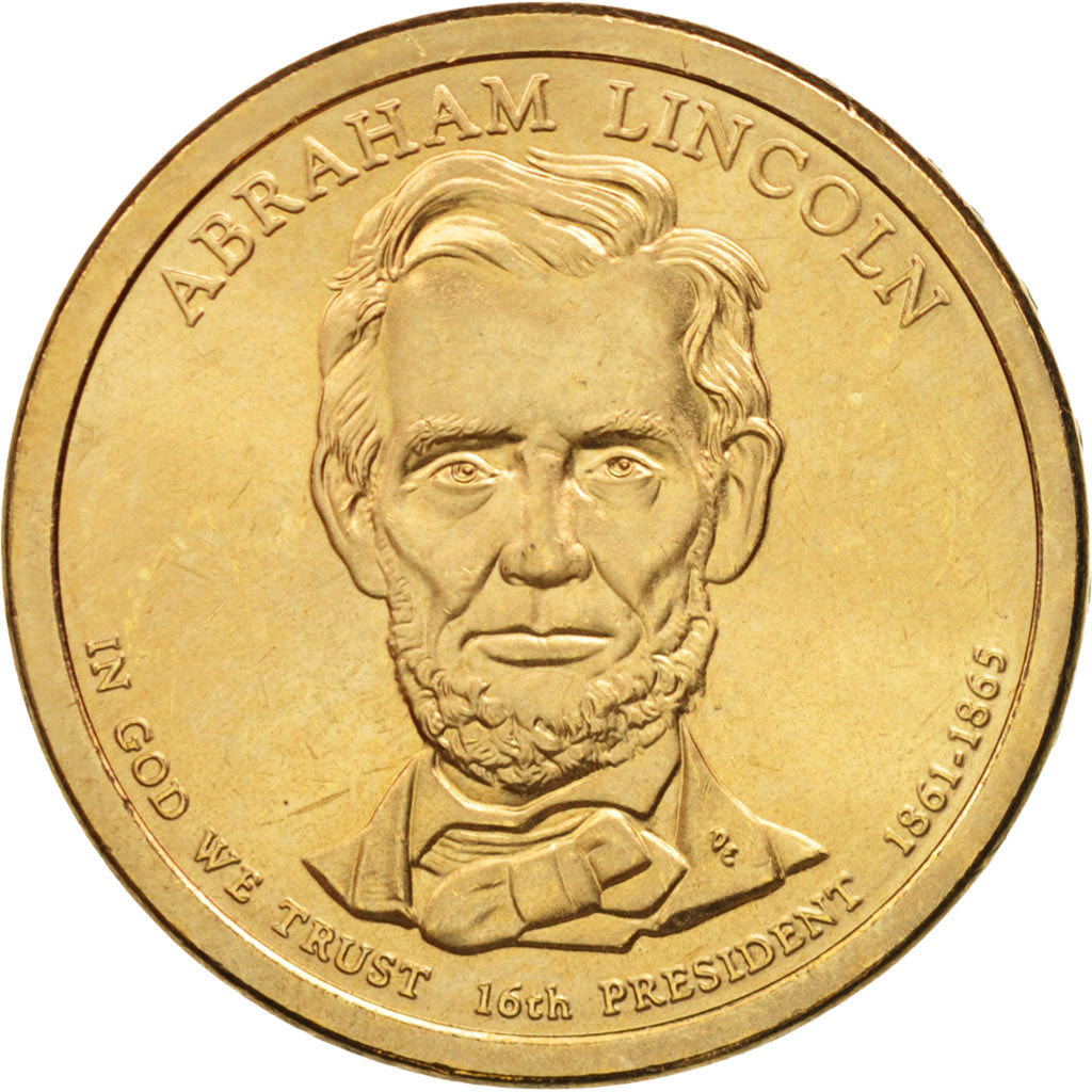 Stati Uniti, Dollar, 2010, U.S. Mint, Denver, SPL, Rame placcato rame-zinco-m...