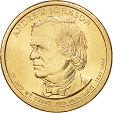 Stati Uniti, Dollar, 2011, U.S. Mint, Philadelphia, SPL, Rame placcato rame-z...