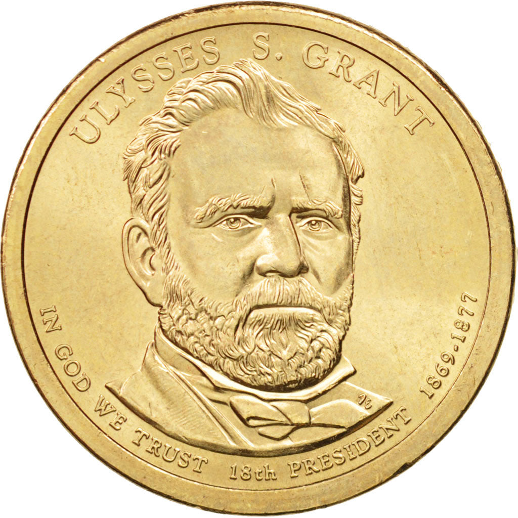 Stati Uniti, Dollar, 2011, U.S. Mint, Philadelphia, SPL, Rame placcato rame-z...