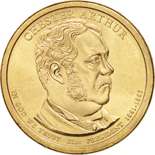 Stati Uniti, Dollar, 2012, U.S. Mint, Philadelphia, SPL, Rame placcato rame-z...