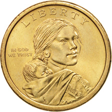 Stati Uniti, Native American Dollar - Planting crops reverse, Dollar, 2009, U...