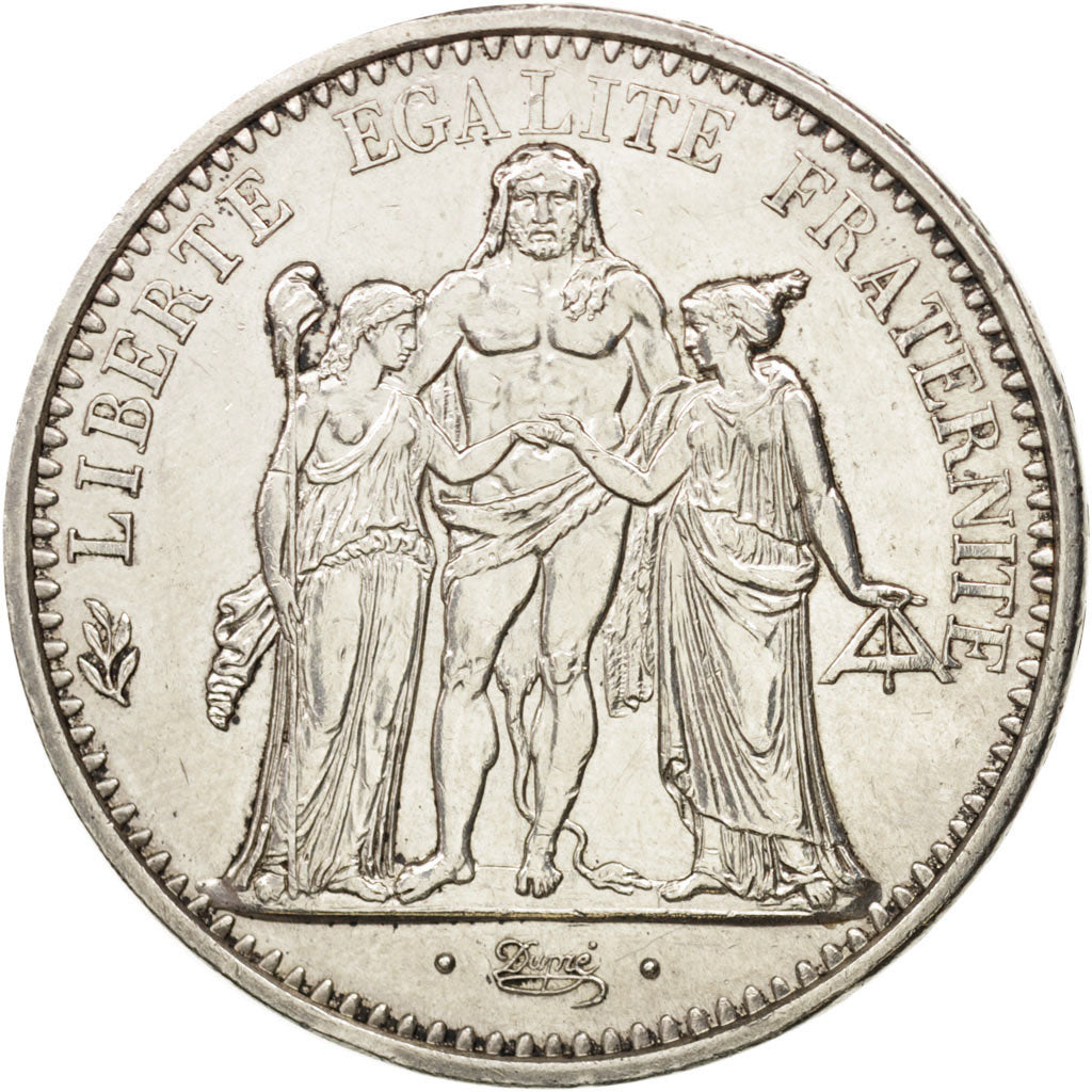 Munten, Frankrijk, Hercule, 10 Francs, 1965, Paris, PR, Zilver, KM:932