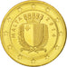 Malta, 5 Euro, 2014, MS(64), Brass