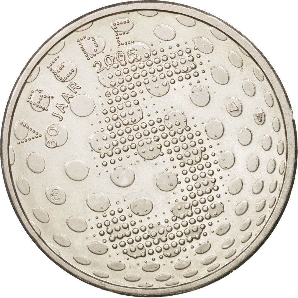 Netherlands, 5 Euro, 2005, MS(63), Silver, KM:254