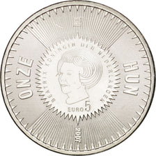 Netherlands, 5 Euro, 2007, MS(63), Silver, KM:277