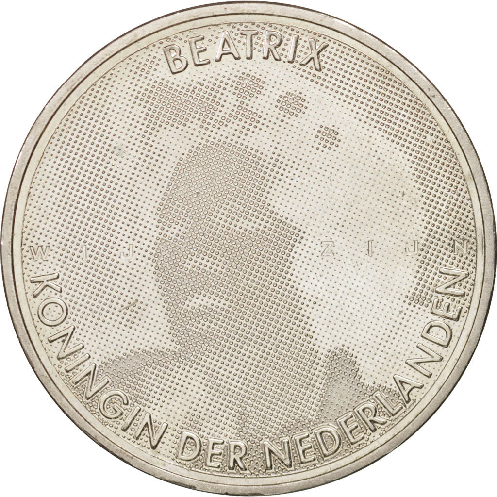 Netherlands, 10 Euro, 2005, MS(63), Silver, KM:261